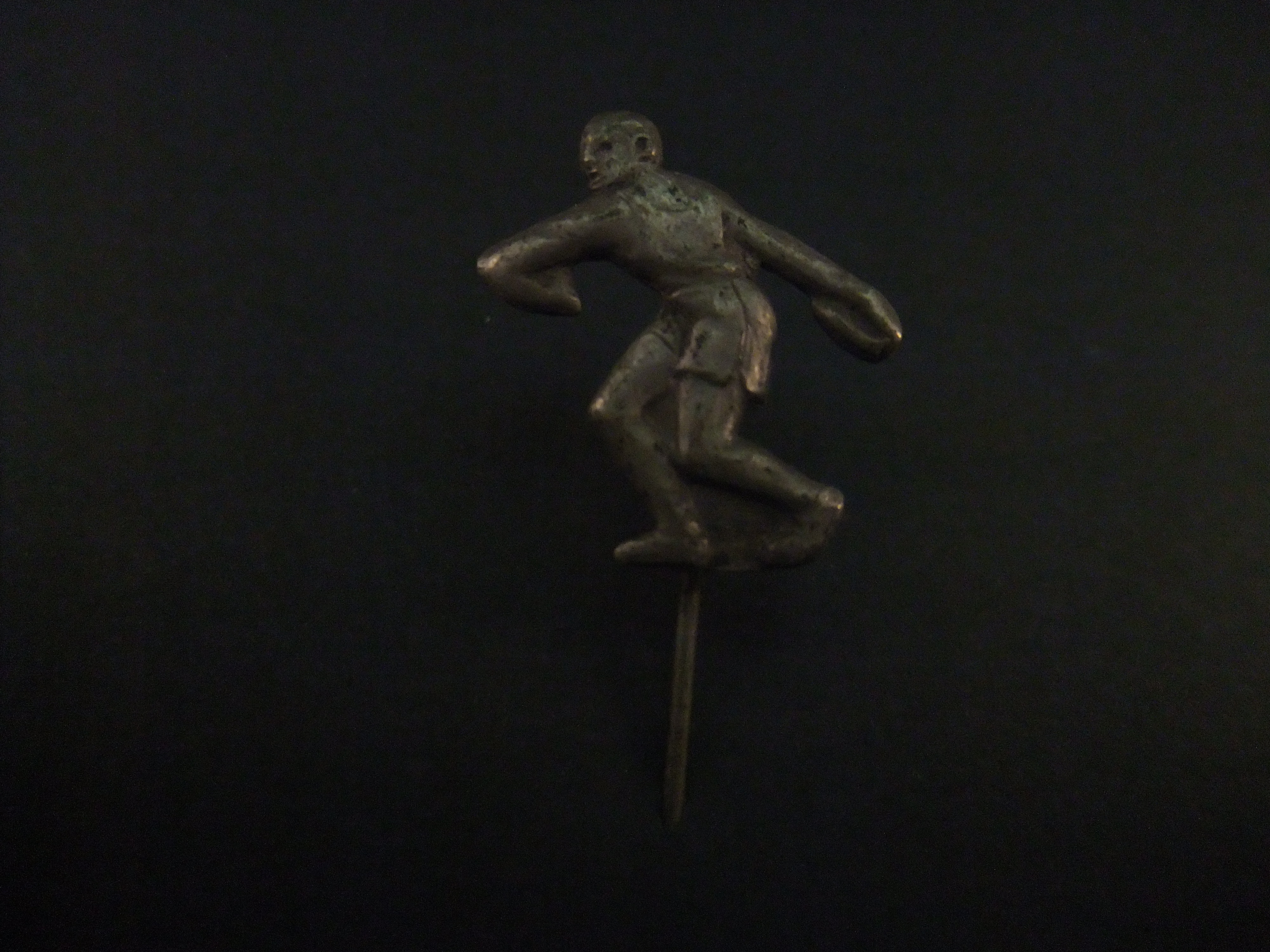 Discuswerper beroemd bronzen beeld van de vijfde-eeuwse beeldhouwer Myron